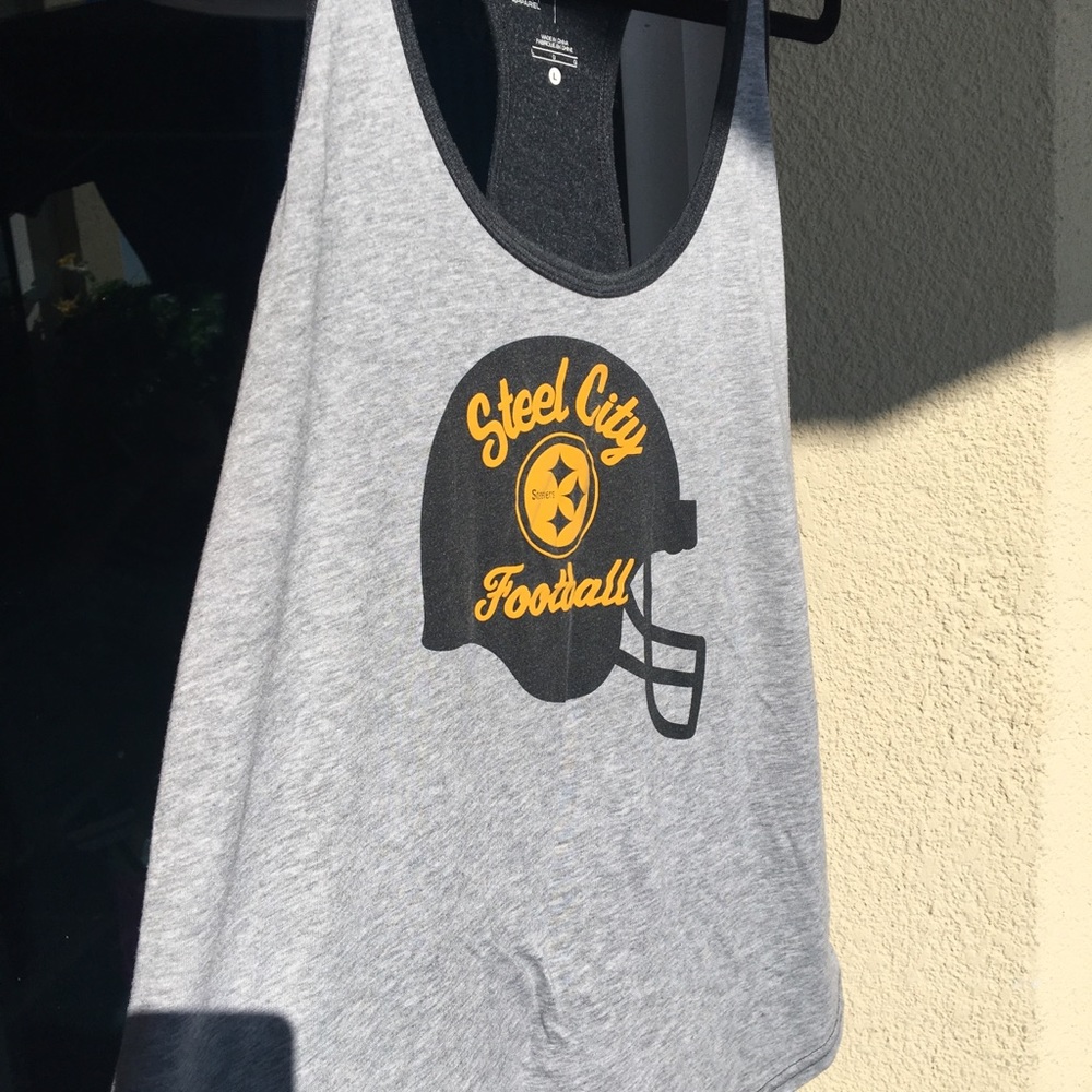 Steelers racerback tank